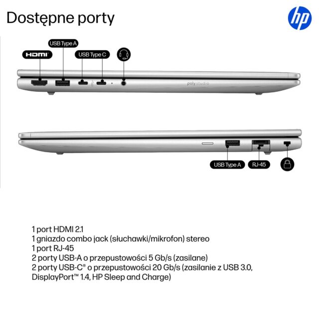 HP ProBook 4 G1i Ultra 5 225U 16.0 WUXGA IPS 300nits AG 24GB DDR5 5600 SSD512 Arc Cam1080p 56Wh W11Pro Pike silver 3Y OnSite - imagine 5