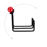 Huzaro Hero 5.0 computer desk Black  Red - imagine 9