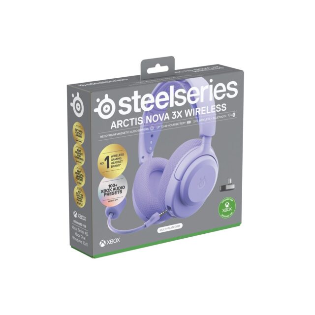 Headset Steelseries Arctis Nova 3X Wireless - imagine 8