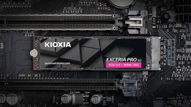 Kioxia Exceria PRO G2 2 TB M.2 PCI Express 5.0 NVMe BiCS FLASH TLC - imagine 5