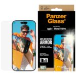 PanzerGlass Armor Anti-Reflective Tempered Glass for iPhone 17 / 16 Pro