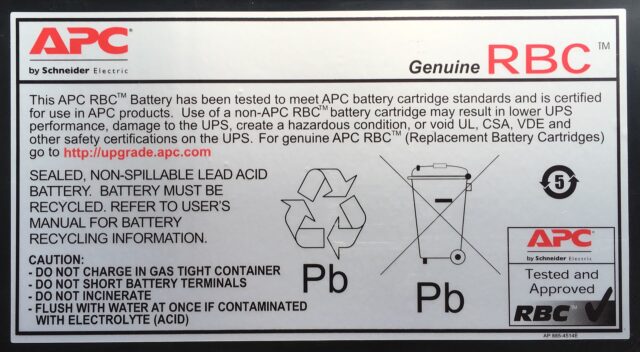 APC Replacement Battery Cartridge #7 - - imagine 2