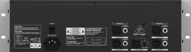Behringer FBQ6200 audio equalizer - imagine 5