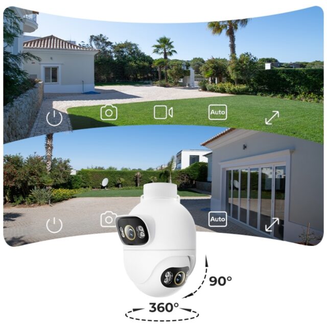 IMILAB Outdoor WiFi Camera EC6 Dual 3K 350°/100° - imagine 4