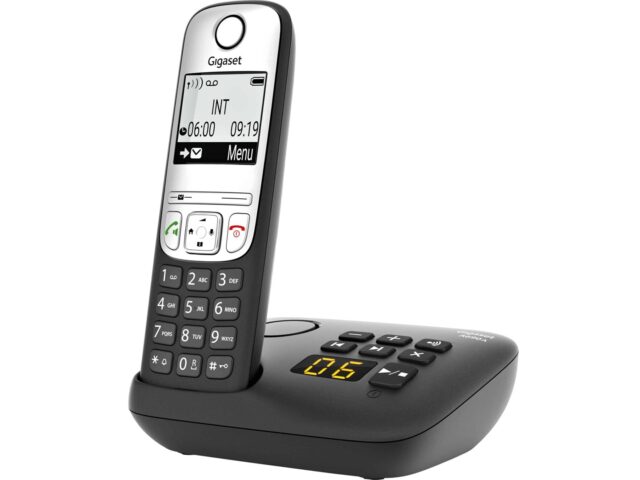 Gigaset A690A - Analogue/DECT phone - Wireless handset - Hands-free system - 100 entries - Black (S30852-H2830-B101) - imagine 6