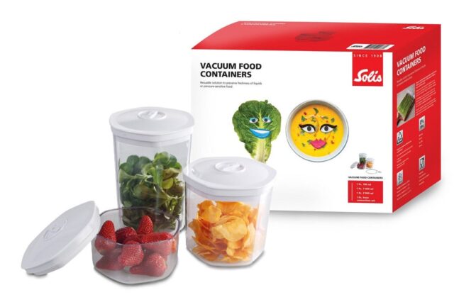 Solis 92278 food storage container Other Box Transparent  White 3 pc(s) - imagine 5
