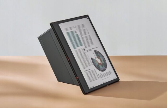 Onyx Boox Note Air 4 C  dark gray magnetic case - imagine 7