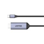 UNITEK CABLE USB-C - HDMI 8K  USB 4  HDR10+  1 8M - imagine 2