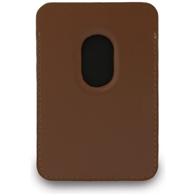 Zestaw portfel + hand strap Guess         triangle MagSafe brązowy - imagine 5