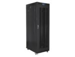 Lanberg FF01-8227-23BL rack cabinet 27U Freestanding rack Black - imagine 2