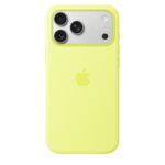 MGFM4ZM/A Apple Silikonový Kryt vč. Magsafe pro iPhone 17 Pro Max Neon Yellow