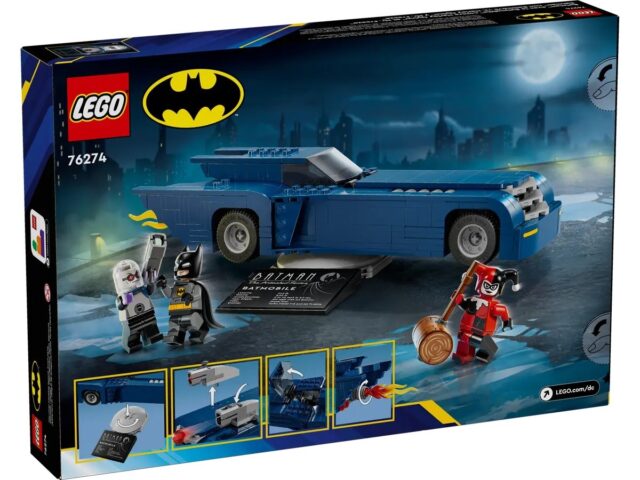 LEGO BATMAN 76274 Batman VS Harley Quinn and Mr. Freeze - imagine 2