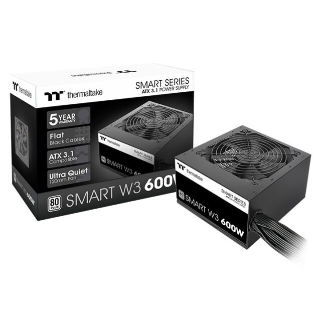 Thermaltake Smart W3 Power Supply 600W - imagine 6