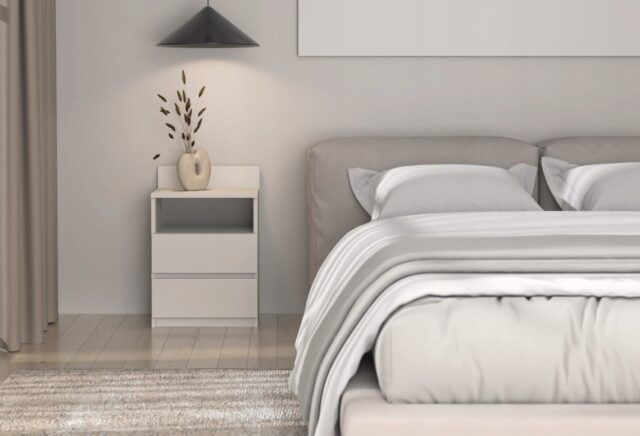 MALWA M1 KASZMIR BEDSIDE TABLE - imagine 3