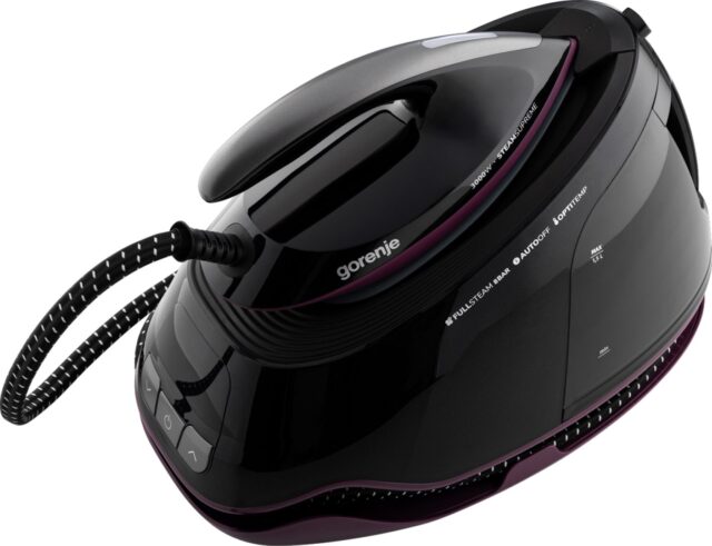 Steam generator Gorenje SGD3000BKV 1.5 L Ceramic soleplate Black - imagine 2