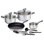 POT AND COOKING UTENSIL SET 11 PCE