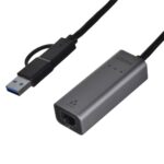 UNITEK ADAPTER USB-A/USB-C - RJ-45 2.5 GBIT  U1313C - imagine 8