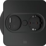 Bachmann 946.105 socket-outlet Type F + USB A + USB C Stainless steel