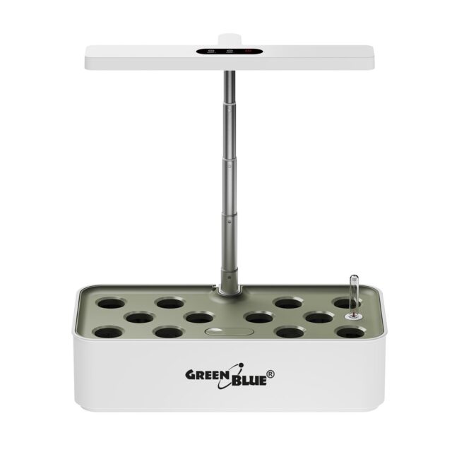 GreenBlue Intelligent Indoor Plant Growing System  SMART pot  4L capacity  for 12 plants  full spectrum LEDs  GB133 - imagine 5