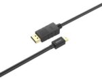 UNITEK Y-C611BK DisplayPort cable 2 m Mini DisplayPort Black - imagine 3