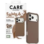 Case CARE by PanzerGlass Fashionable Samba MagSafe for iPhone 17 Pro Max espresso - imagine 4