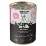 UNISZKI Unismak Rabbit with beetroot - wet food for dogs - 410g