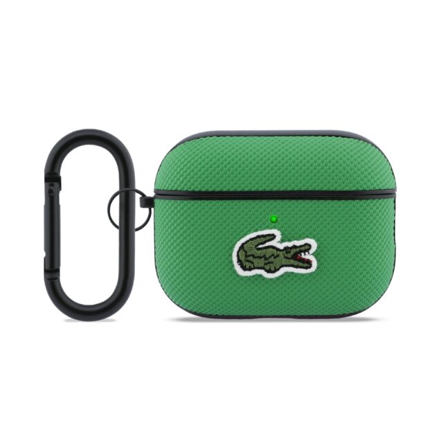 Case Lacoste Petit Pique Croc Logo for AirPods Pro 3 green - imagine 5