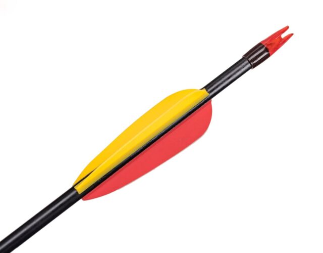 Fibreglass arrow 28  POE LANG (VD-055K) 5 pcs - imagine 3