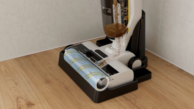 Mop elektryczny KARCHER FCV 4 Natural N - imagine 2