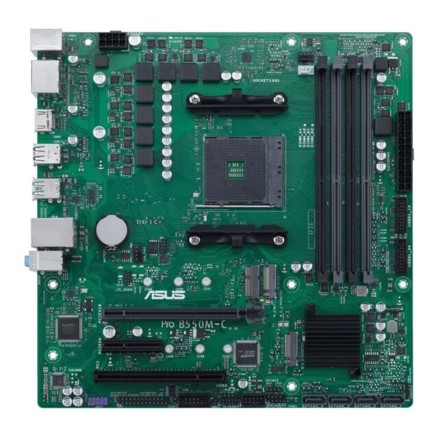 ASUS PRO B550M-C/CSM AMD B550 Socket AM4 micro ATX - imagine 6