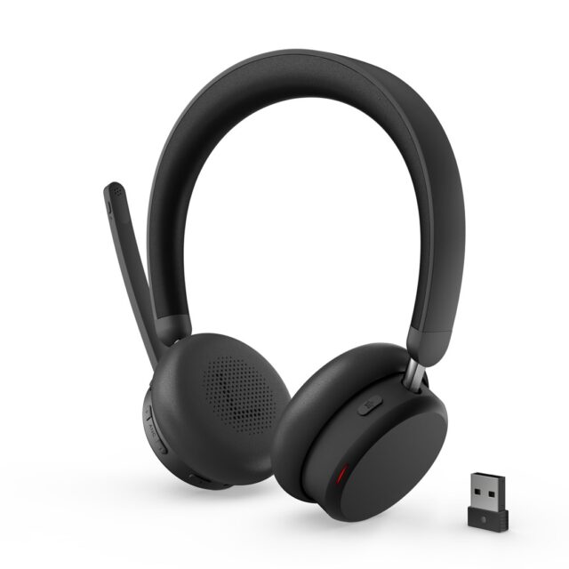 Lenovo Headset 6550 Dual-Mode DualMode Wireless ANC (USB-C  (USBC  Teams) (4XD1S19777) - imagine 3