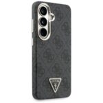 Case Guess 4G Triangle Logo MagSafe for   Samsung Galaxy S26 Plus black - imagine 4