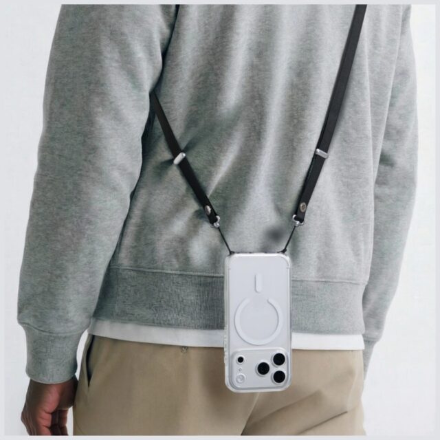 Uniwersalna smycz crossbody Spigen DA30L  Lanyard czarny - imagine 10