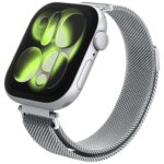 Band Spigen WBM4 for Apple Watch 8/9/10/11/SE (40/41/42mm) silver - imagine 7