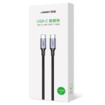 Ugreen US316 70428 USB-C to USB-C PD QC FCP 100W 5A 480Mb/s 1.5m Cable - Grey - imagine 2
