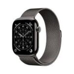 Apple Watch Series 11Â GPS + Cellular 46mmÂ Slate Titanium Case with Slate Milanese Loop - M/L