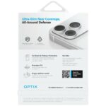 Ochrona modułu aparatu i tylnego panelu   UNIQ Optix Aeroshield+ Camera Module Protector do iPhone 17 Pro Max przezroczysty - imagine 8