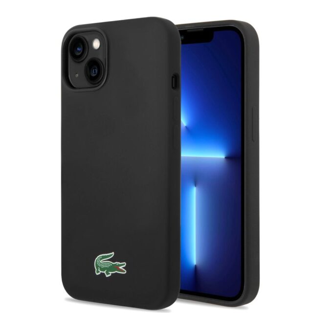 Lacoste LCHMP14SSLOK iPhone 14 / 15 / 13 6.1" black hardcase with Silicone and MagSafe - imagine 9