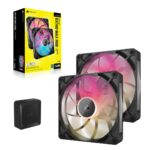 CORSAIR iCUE Link RX140 MAX RGB Starter Kit - imagine 4