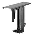 Maclean MC-885 B Under Desk Computer Holder Black Adjustable Max. 10kg. - imagine 10