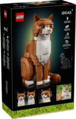 LEGO IDEAS 21376 Orange Cat - imagine 4