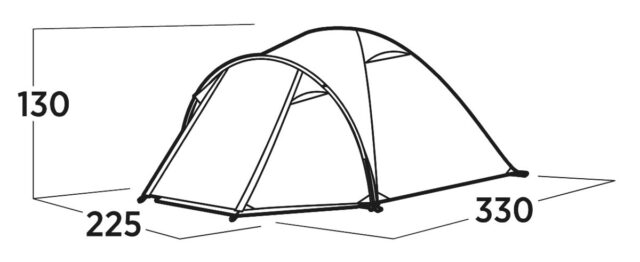 Four-person tent Easy Camp Setesdal 4 - imagine 5