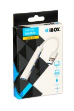 iBOX USB HUB  1x USB 3.0 + 3x USB 2.0 - imagine 3