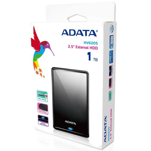 ADATA HV620S external hard drive 1000 GB Black - imagine 2