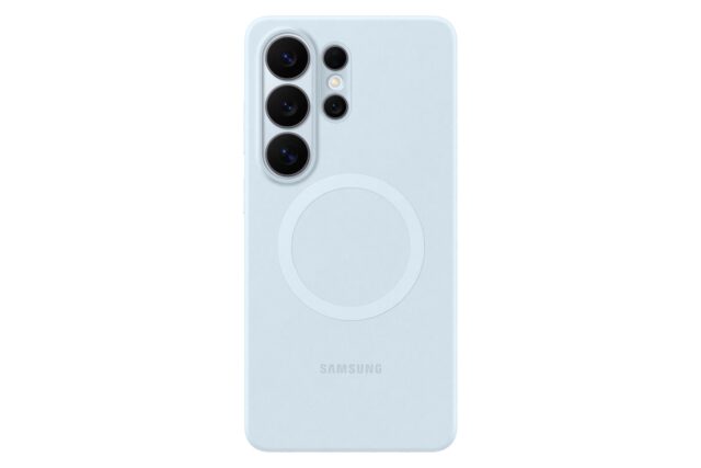 EF-ES948CLE Samsung Silikonový Magnetický Kryt pro Galaxy S26 Ultra Light Blue - imagine 7