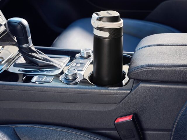 Leifheit 03271 travel mug 600 ml Black Stainless steel - imagine 3