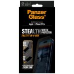 PanzerGlass Stealth Ultra-Wide Fit Fastfit Tempered Glass for iPhone 17 Pro - imagine 5