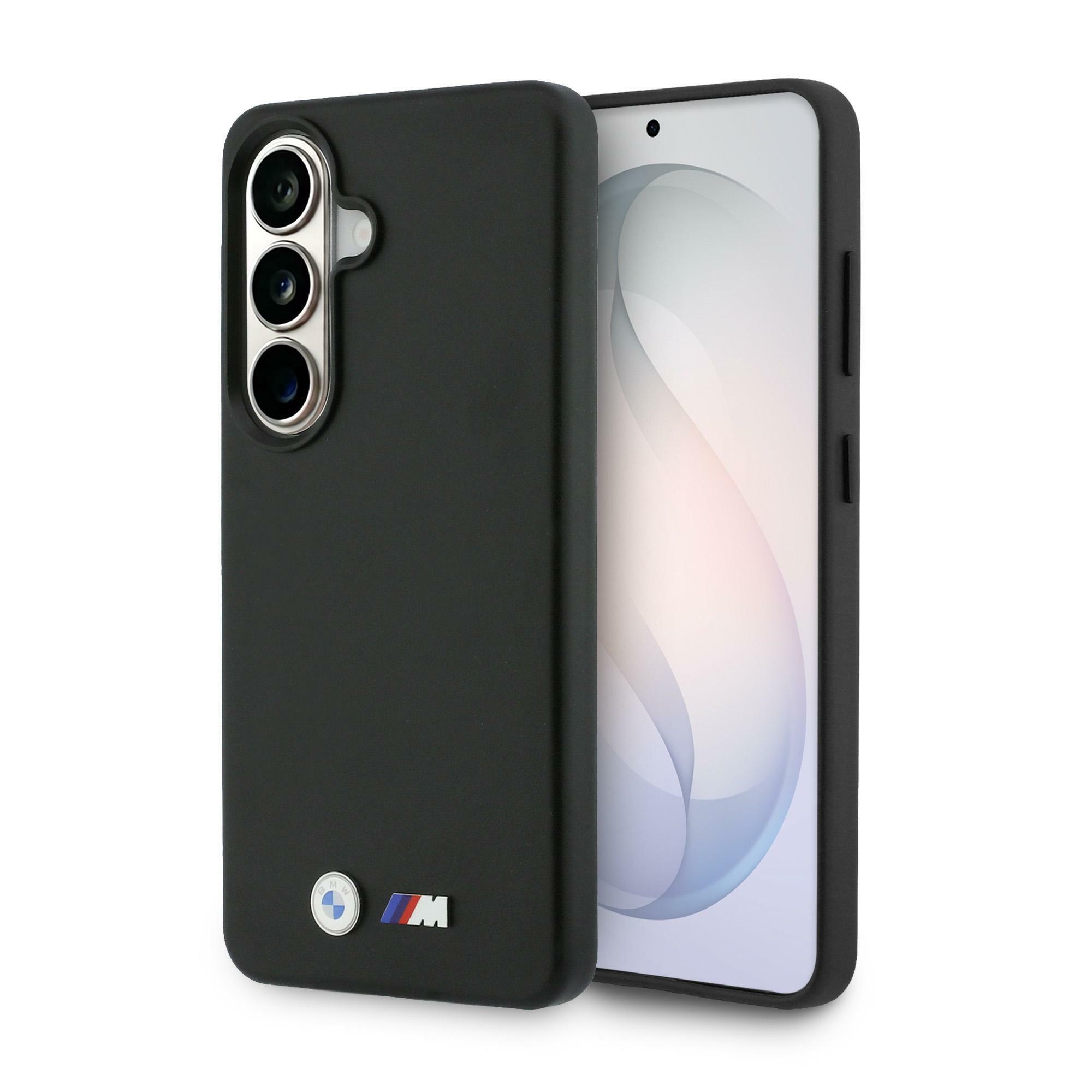 cps-45b84c18e30a503284e4093c87341c53-2026-03-26-08-43-20 Etui BMW M Metal Logo MagSafe do Samsung Galaxy S26+ czarny - imagine 1