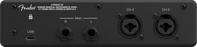 Fender Quantum LT 4 - Interfejs audio USB-C - imagine 2