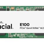 M.2 2TB Crucial E100 Gen4 NVMe PCIe